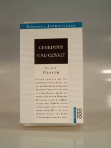 Buch Geheimnis und Gewalt